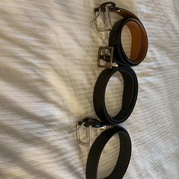 Set of 3(2 new) boys 12-14 leather belt - Picture 4 of 5